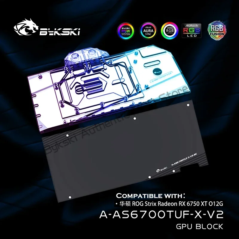 Bykski A-AS6700TUF-X-V2 GPU Block for ASUS ROG STRIX Radeon RX6700XT OC Edition/ ASUS TUF RX6700XT-O12G-GAMING Graphics Card
Bykski A-AS6700TUF-X-V2 GPU Block for ASUS ROG STRIX Radeon RX6700XT OC Edition/ ASUS TUF RX6700XT-O12G-GAMING Graphics Card