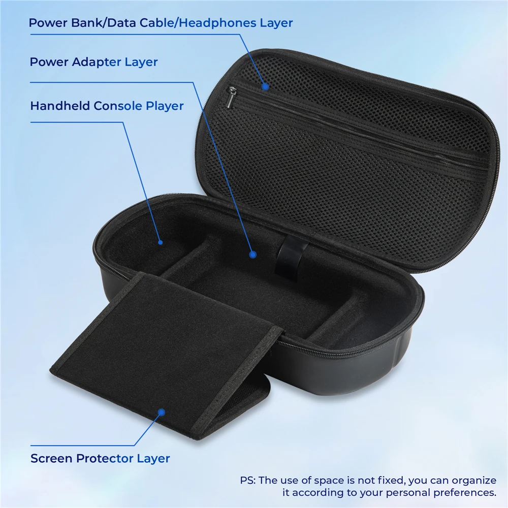 For rog ally X Case Portable Travel Bag for ROG Ally/Steam Deck/PS portal Carrying Case For Switch Accessories
For rog ally X Case Portable Travel Bag for ROG Ally/Steam Deck/PS portal Carrying Case For Switch Accessories