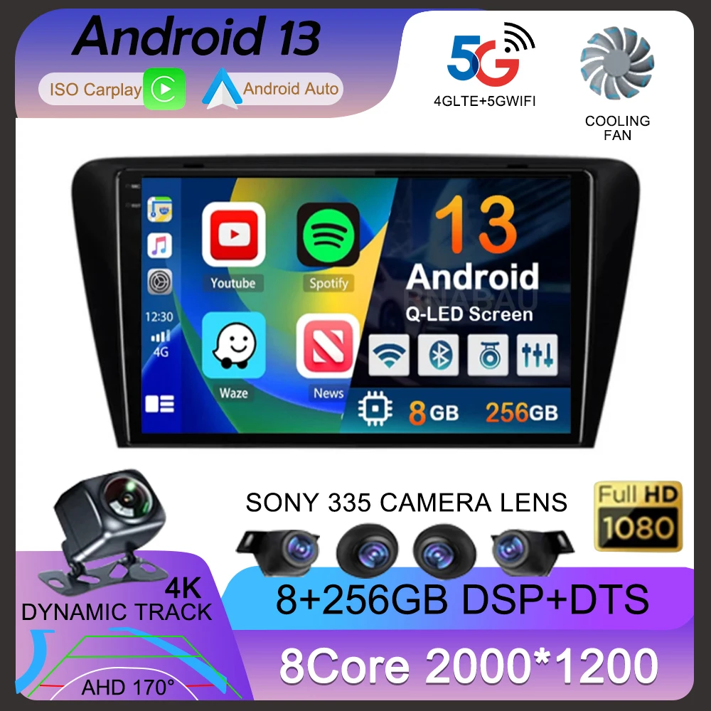 Android 13 Carplay Car Radio For Volkswagen SKODA Octavia 3 A7 2013-2018 Navigation GPS Multimedia Video Player Head Unit 2Din
Android 13 Carplay Car Radio For Volkswagen SKODA Octavia 3 A7 2013-2018 Navigation GPS Multimedia Video Player Head Unit 2Din