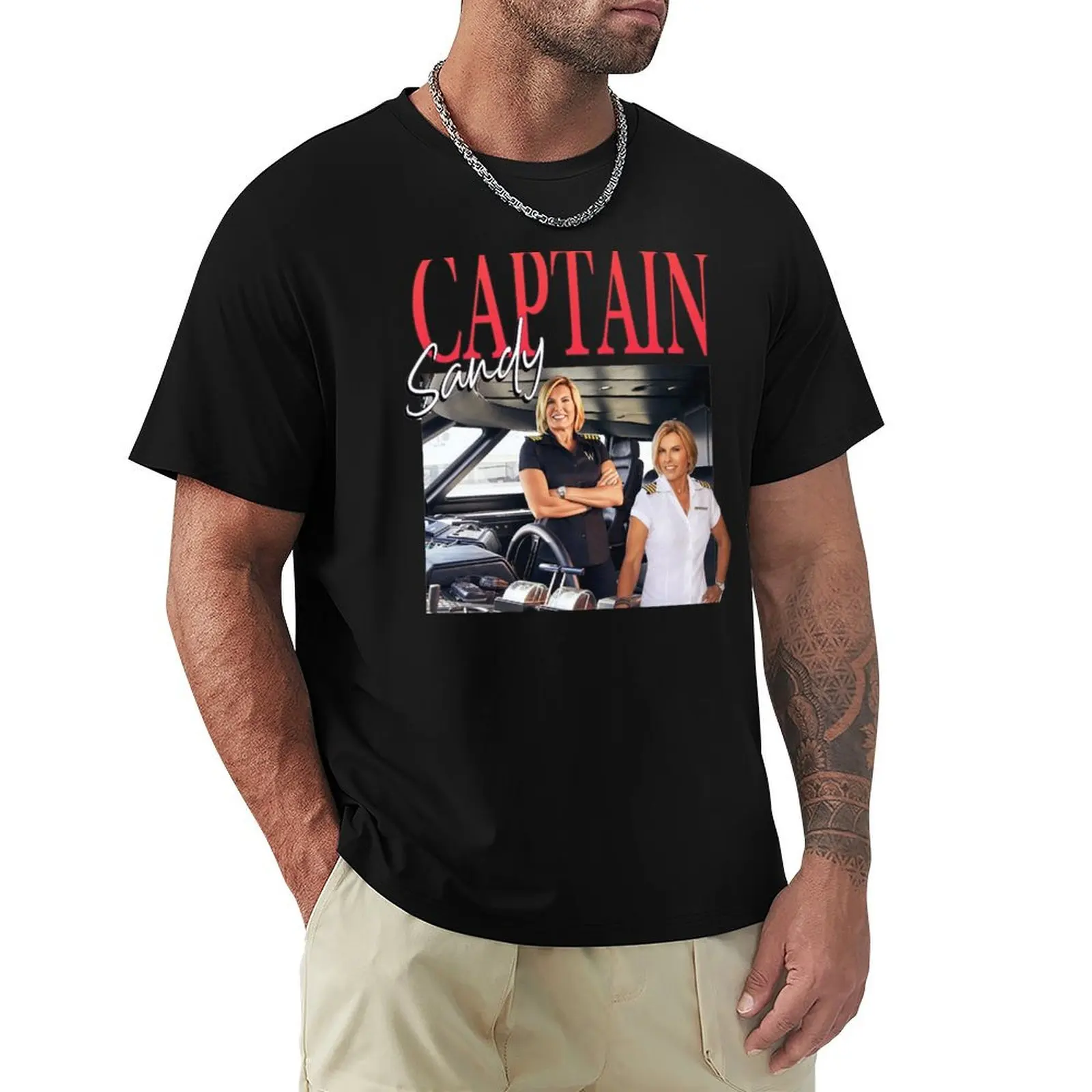 Captain Sandy T-Shirt Basic Solid Tee for Daily Use
Captain Sandy T-Shirt Basic Solid Tee for Daily Use