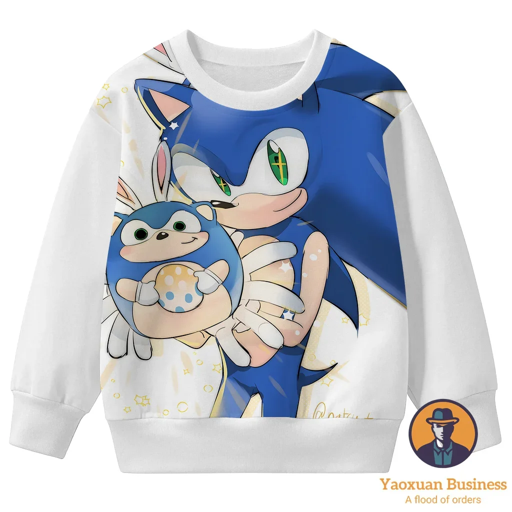 Sonic 2025 3D Crew Neck Sweatshirt Kids Teens Girls Boys Cartoon Print New Autumn Winter Best Selling Hot Trendy Fashion
Sonic 2025 3D Crew Neck Sweatshirt Kids Teens Girls Boys Cartoon Print New Autumn Winter Best Selling Hot Trendy Fashion