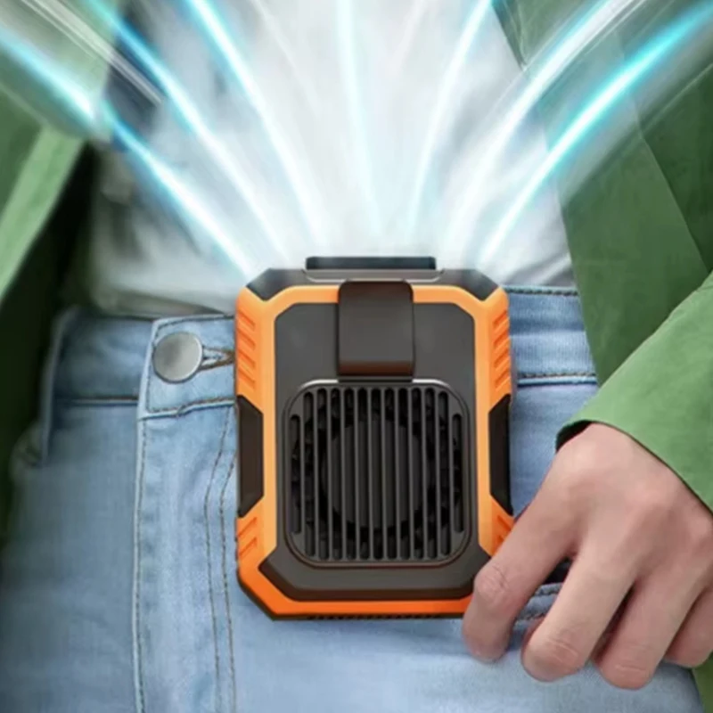 Portable USB Charging Waist-Mounted Fan Small Outdoor Hanging Neck Fan for Construction Sites Outdoor Camping Fan
Portable USB Charging Waist-Mounted Fan Small Outdoor Hanging Neck Fan for Construction Sites Outdoor Camping Fan