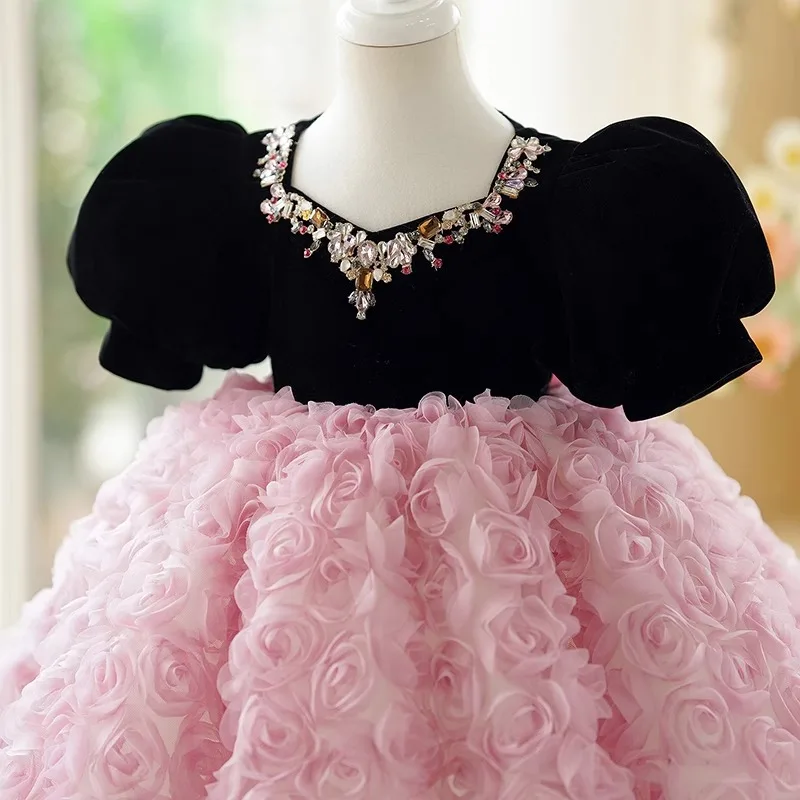 Children's Princess Dress Birthday Host Piano Performance Outfit Girl's First Birthday Dress Light Luxury Niche High-end
Children's Princess Dress Birthday Host Piano Performance Outfit Girl's First Birthday Dress Light Luxury Niche High-end