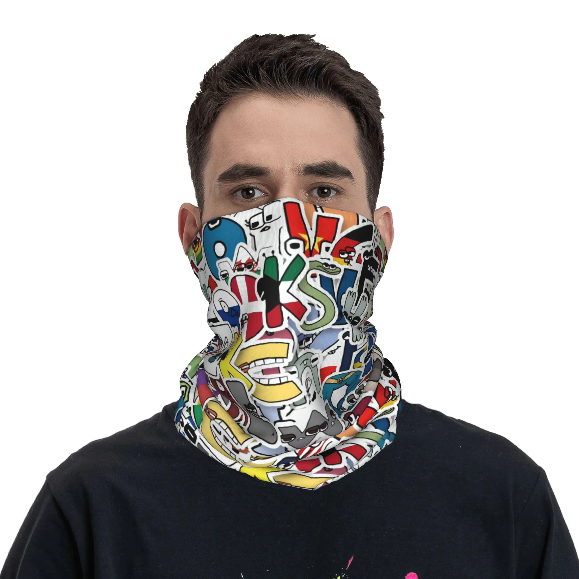 Custom A-Alphabetes L-Lores Bandana Winter Neck Warmer Men Windproof Wrap Face Scarf for Ski Japan Anime Gaiter Headband
Custom A-Alphabetes L-Lores Bandana Winter Neck Warmer Men Windproof Wrap Face Scarf for Ski Japan Anime Gaiter Headband