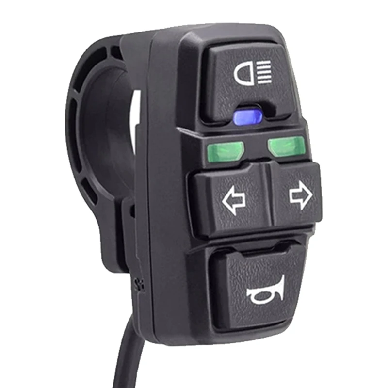 Multi Function E-Bike Headlight Turn Light Horn Switches 3 in 1 Switches Electric Scooter Handlebar Lamps Horn Switches
Multi Function E-Bike Headlight Turn Light Horn Switches 3 in 1 Switches Electric Scooter Handlebar Lamps Horn Switches