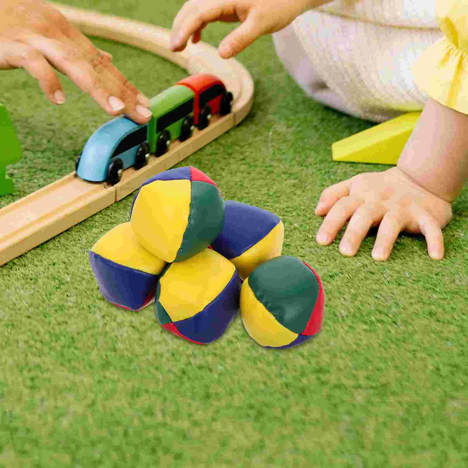 6pcs Bean Bag Toss Ball Round Ball Shaped Colored Sand Bags Throwing Bean Bag Toy Birthday Indoor And Outdoor Game Toy For Child
6pcs Bean Bag Toss Ball Round Ball Shaped Colored Sand Bags Throwing Bean Bag Toy Birthday Indoor And Outdoor Game Toy For Child
