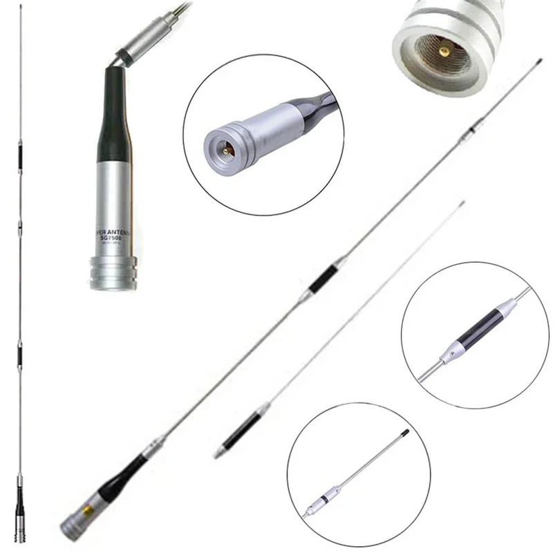 SG-7900 UHF VHF Dual Band Mobile Antenna 144/430Mhz SG7900 U/V Dualband High Gain Car Radio Antenna Strong Signal Base Antenna
SG-7900 UHF VHF Dual Band Mobile Antenna 144/430Mhz SG7900 U/V Dualband High Gain Car Radio Antenna Strong Signal Base Antenna