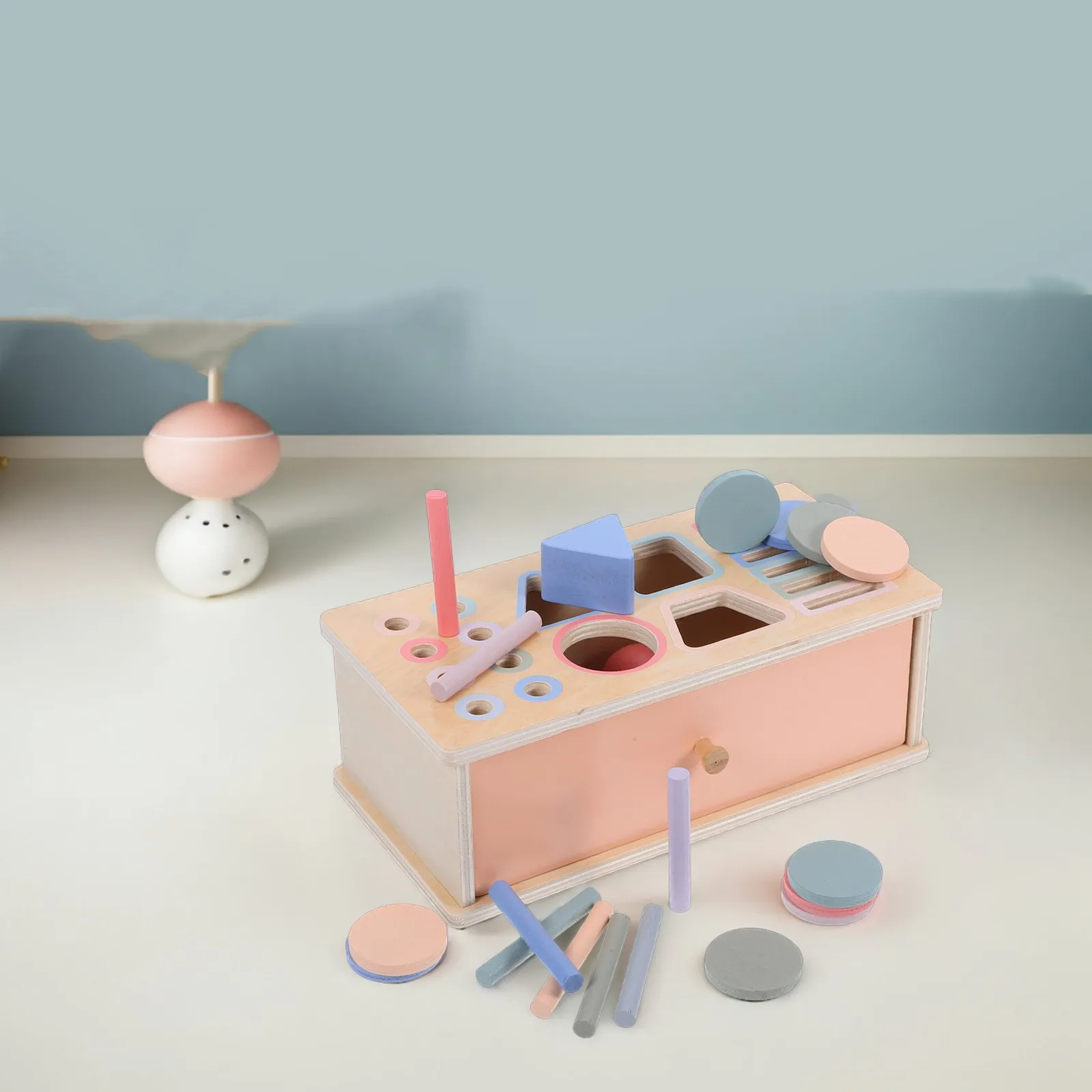 1Set Montessori Wooden Color Shape Sorting Coin Box Early Childhood Education Learning for Toddlers 1-3 Years Sensory Fine Motor
1Set Montessori Wooden Color Shape Sorting Coin Box Early Childhood Education Learning for Toddlers 1-3 Years Sensory Fine Motor