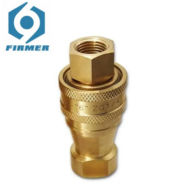 3 Pieces Brass Quick Coupling Self-sealing KZD-02/03/04/06/08 High Temperature And Corrosion Resistant Strong Sealing
3 Pieces Brass Quick Coupling Self-sealing KZD-02/03/04/06/08 High Temperature And Corrosion Resistant Strong Sealing