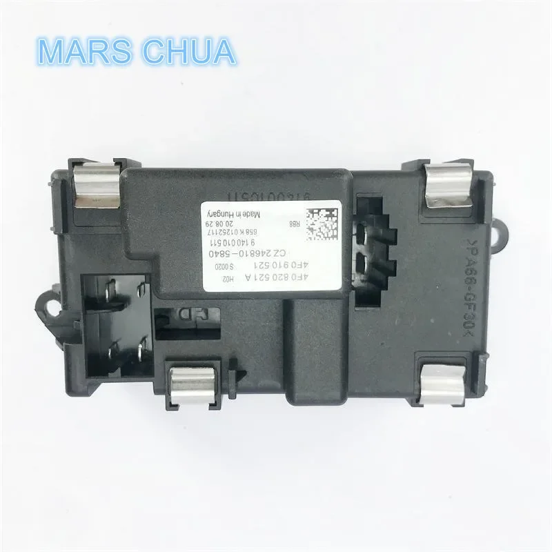 4F0820521A РЕЗИСТОР ДВИГАТЕЛЯ ДВИГАТЕЛЯ РАЗЪЕМ ОБЪЕДИНИТЕЛЕЙ ВОЗДУХА для AUDI A6 S6 R8 A6 QUATT 4F0 820 521A 
4F0820521A РЕЗИСТОР ДВИГАТЕЛЯ ДВИГАТЕЛЯ РАЗЪЕМ ОБЪЕДИНИТЕЛЕЙ ВОЗДУХА для AUDI A6 S6 R8 A6 QUATT 4F0 820 521A