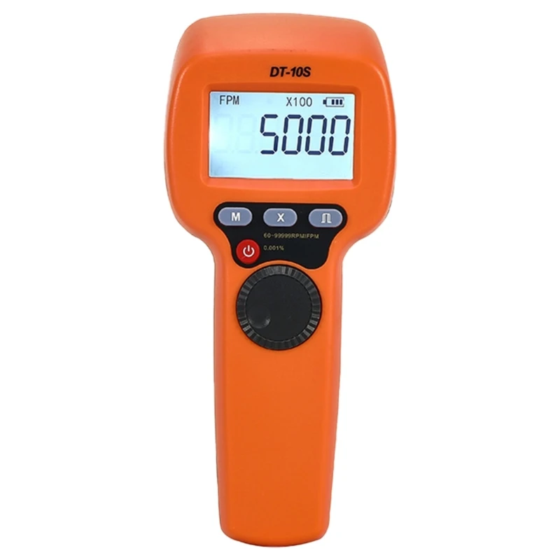 Handheld Digital Stroboscope Tachometer, 60-99999RPM High Precise LED Stroboscope Clear Display, Rechargeable Battery
Handheld Digital Stroboscope Tachometer, 60-99999RPM High Precise LED Stroboscope Clear Display, Rechargeable Battery