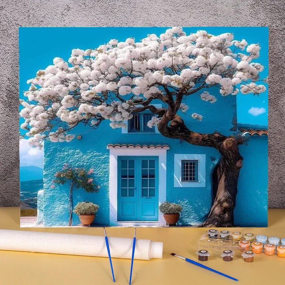131117 Acrylic Paint Painting By Numbers Flowers Tree Picture Original Gifts Landscape Decorative Paintings Art
131117 Acrylic Paint Painting By Numbers Flowers Tree Picture Original Gifts Landscape Decorative Paintings Art