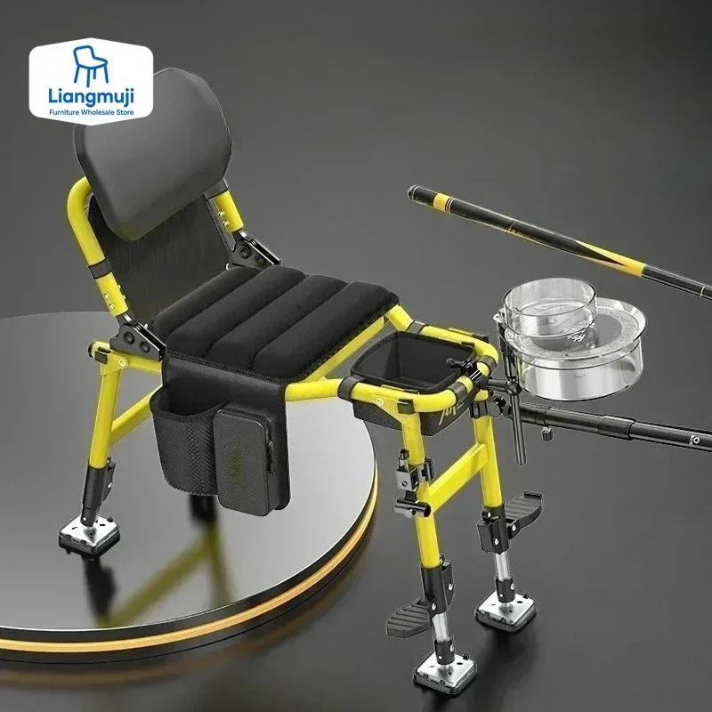 European Tourist Fishing Chair Multifunction Lightweight Ergonomic Folding Fishing Chair Outdoor Furniture Chaise De Pêche FYFC
European Tourist Fishing Chair Multifunction Lightweight Ergonomic Folding Fishing Chair Outdoor Furniture Chaise De Pêche FYFC
