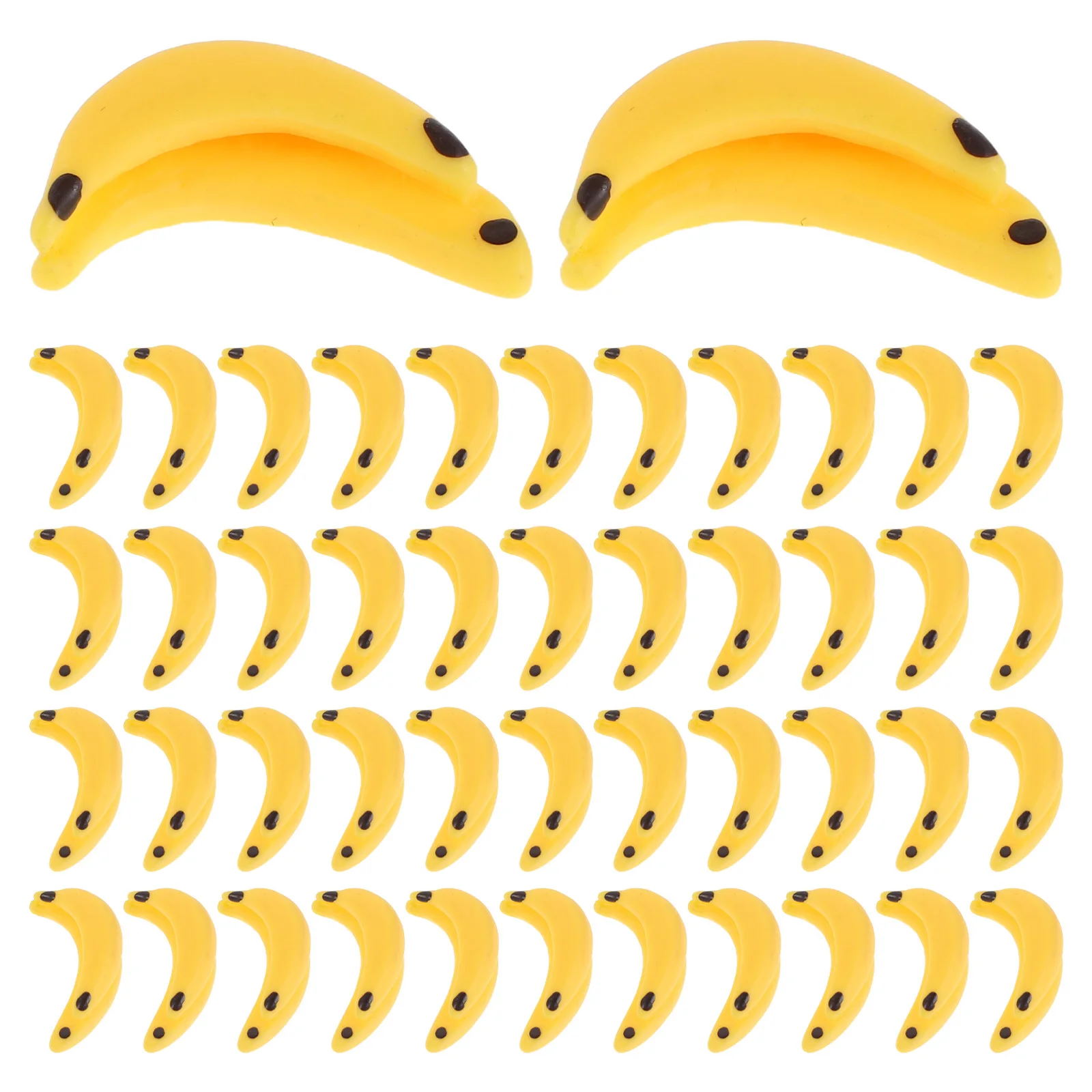 Realistic Lifelike Simulated Banana Props 100Pcs Mini Artificial Fruits for Pretend Food Craft Decor Landscape Scene Ornament
Realistic Lifelike Simulated Banana Props 100Pcs Mini Artificial Fruits for Pretend Food Craft Decor Landscape Scene Ornament