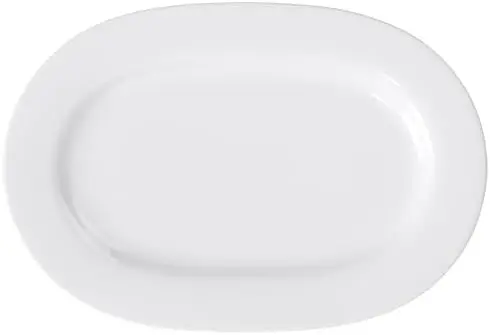 10-4412-2960 Royal Oval, Elegant Serving Plate with Raised Edge Maofof High Quality Premium Porcelain, Dishwasher Safe, 34 cm
10-4412-2960 Royal Oval, Elegant Serving Plate with Raised Edge Maofof High Quality Premium Porcelain, Dishwasher Safe, 34 cm