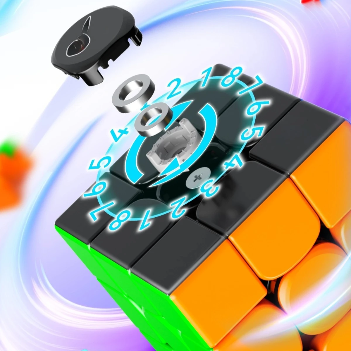 GAN 3x3 Cube Swift 3x3 Super Maglev Swift Block 355S Speed Racing Magnetic Cube Competition Special Puzzle Toy
GAN 3x3 Cube Swift 3x3 Super Maglev Swift Block 355S Speed Racing Magnetic Cube Competition Special Puzzle Toy