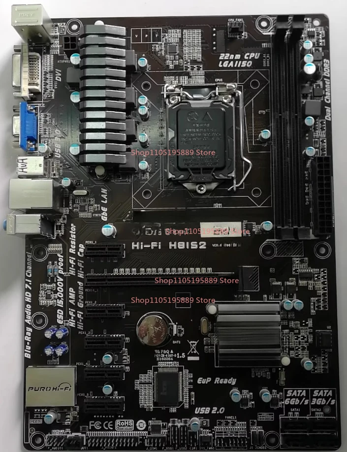 Материнская плата BIOSTAR Hi Fi H81S2 1150 Pin DDR3
Материнская плата BIOSTAR Hi Fi H81S2 1150 Pin DDR3