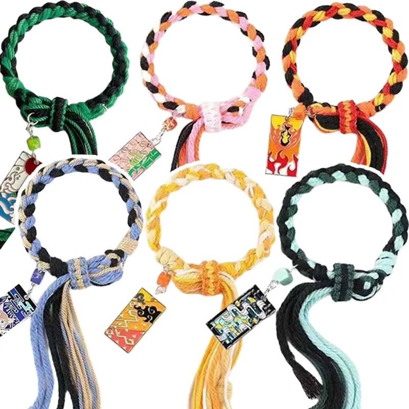 Demon Slayer Reincarnation Bracelet Fashion Adjustable Braided Couple Bracelet Creative Anime Jewelry Sets for Women Men Gifts
Demon Slayer Reincarnation Bracelet Fashion Adjustable Braided Couple Bracelet Creative Anime Jewelry Sets for Women Men Gifts