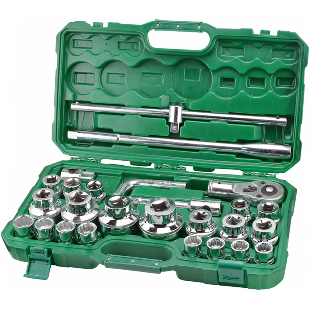 26 Pieces Heavy-Duty Wrench Set For Household Automotive Repair Tools
26 Pieces Heavy-Duty Wrench Set For Household Automotive Repair Tools