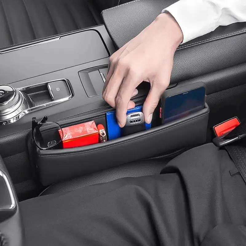 Car Seat Storage Box PU Leather Car Organizers And Storage Boxes Multifunctional Auto Console Side Storage Box For Holding Phone
Car Seat Storage Box PU Leather Car Organizers And Storage Boxes Multifunctional Auto Console Side Storage Box For Holding Phone