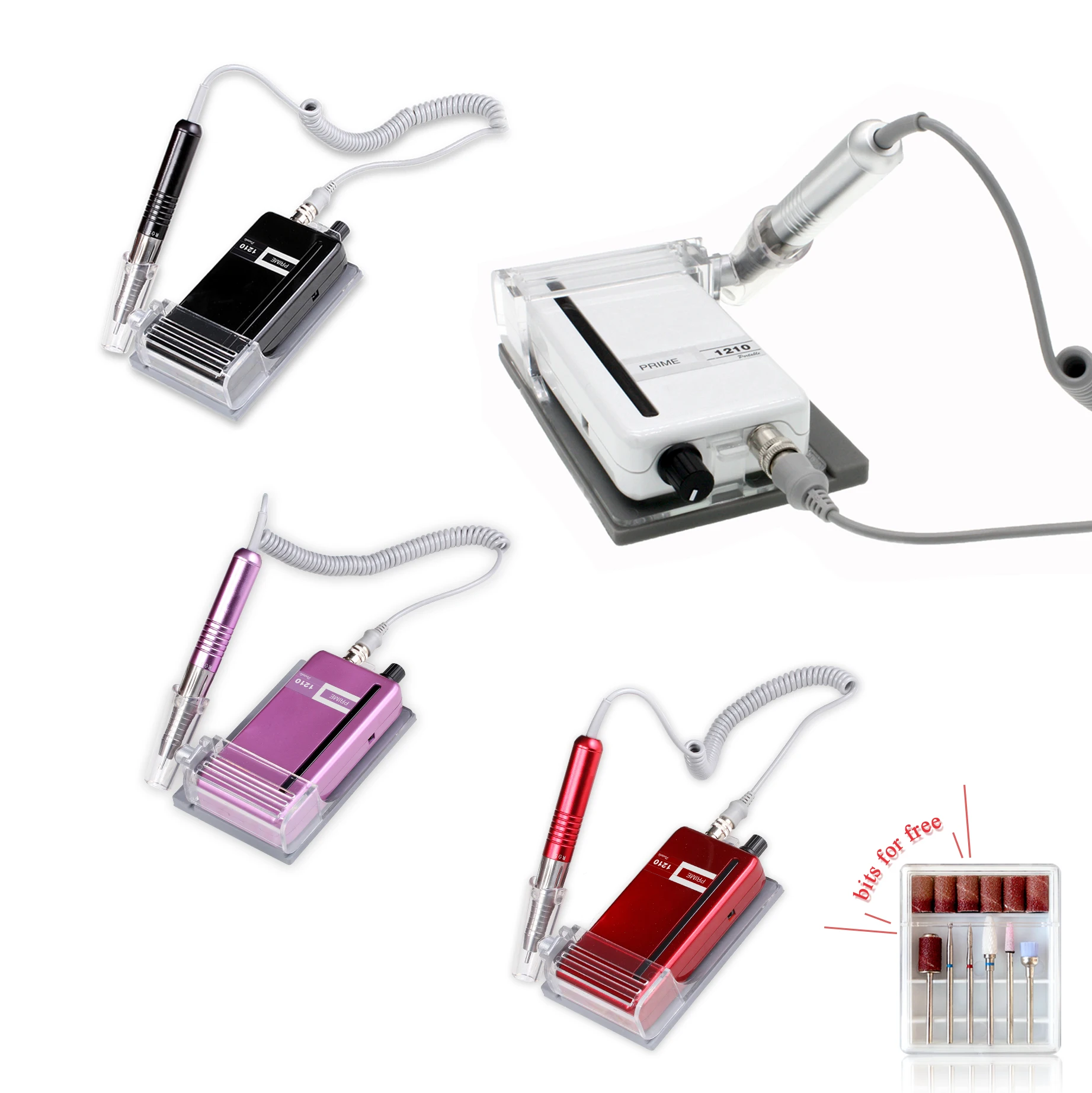 1210 Professional OEM Cordless Electric Brushless Portable Manicure Rechargeable Nail Drill Polisher Machine 30000rpm
1210 Professional OEM Cordless Electric Brushless Portable Manicure Rechargeable Nail Drill Polisher Machine 30000rpm