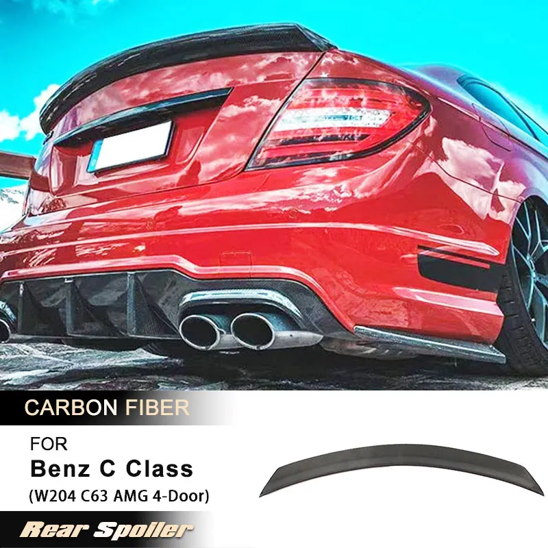 Car Rear Trunk Spoiler Wings for Mercedes Benz C Class W204 C63 AMG 4D 2008-2014 Rear Spoiler Boot Wing Lip Full Carbon Fiber
Car Rear Trunk Spoiler Wings for Mercedes Benz C Class W204 C63 AMG 4D 2008-2014 Rear Spoiler Boot Wing Lip Full Carbon Fiber