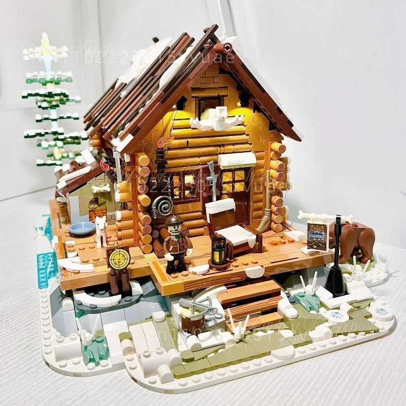 Охота на снегу, строительные блоки MOC, зимняя охота, ретро, маленький дом, сборка, модель, коллекция, рождественский подарок для мальчиков
Охота на снегу, строительные блоки MOC, зимняя охота, ретро, маленький дом, сборка, модель, коллекция, рождественский подарок для мальчиков