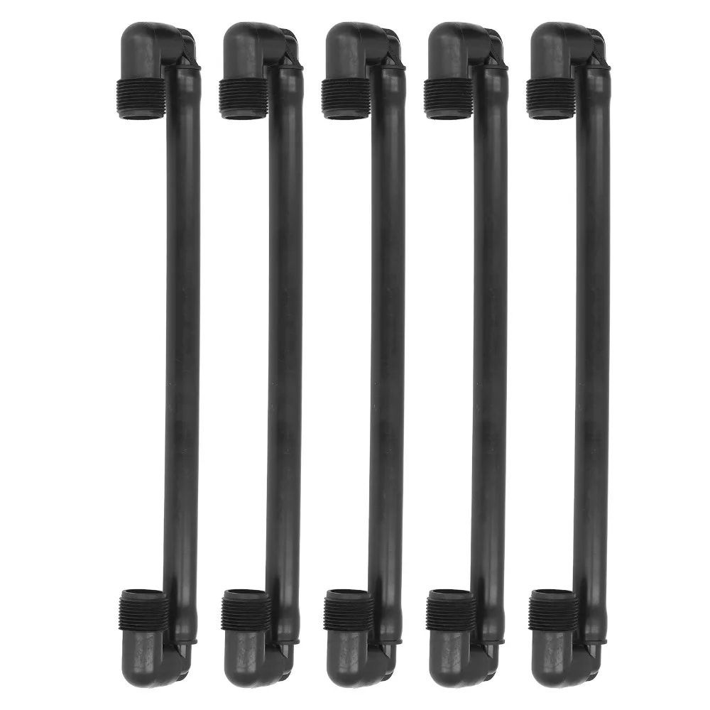 5pcs PE Swing Joint Pipe G3/4 External Thread Rotatable Garden Watering Hose Connector Black Easy Installation
5pcs PE Swing Joint Pipe G3/4 External Thread Rotatable Garden Watering Hose Connector Black Easy Installation