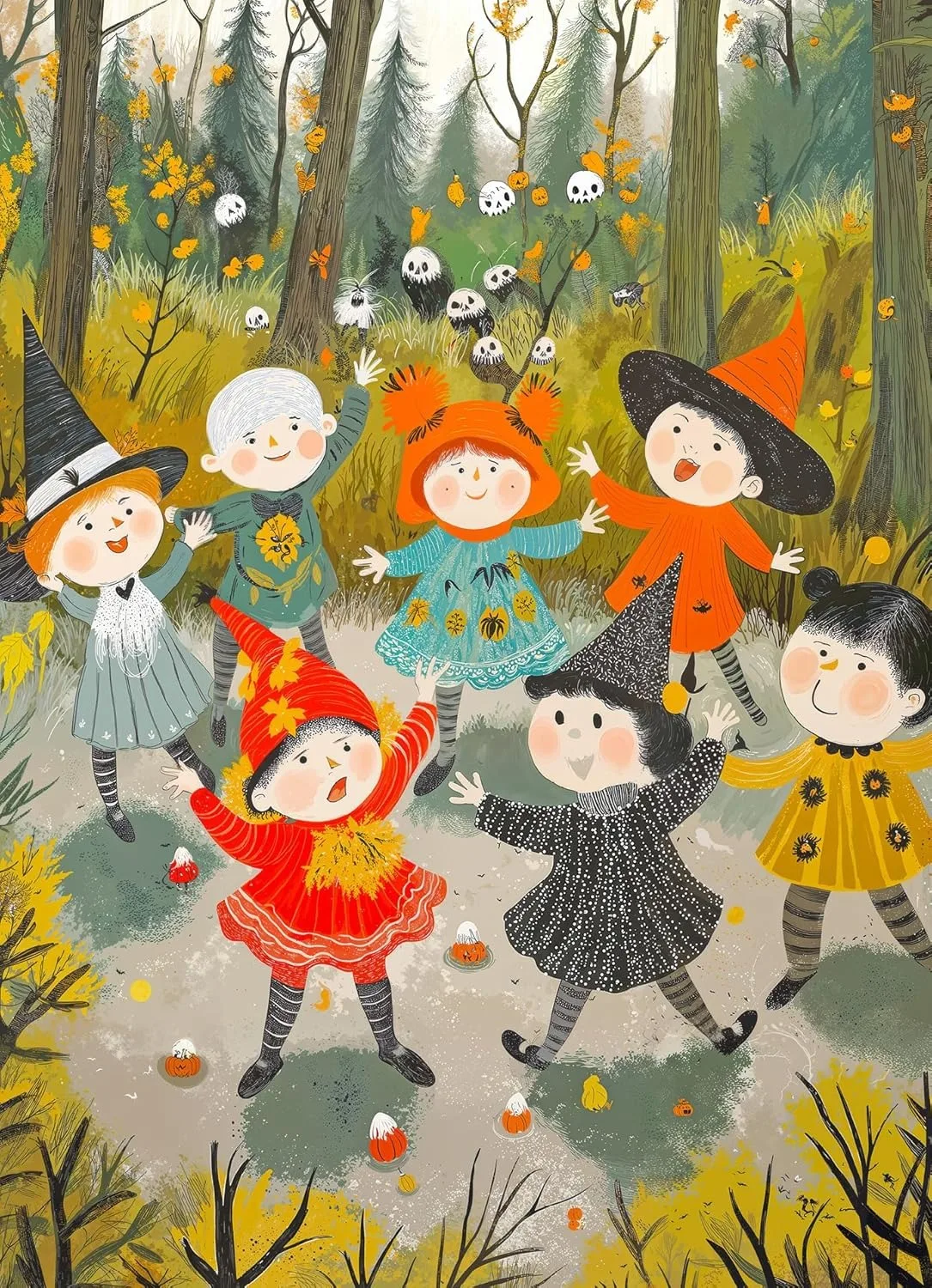 Wooden Puzzle 1000/500/300Pcs The Mystical Halloween Ball Jigsaw Puzzle for Challenging Family Activity Game Party Birthday Gift
Wooden Puzzle 1000/500/300Pcs The Mystical Halloween Ball Jigsaw Puzzle for Challenging Family Activity Game Party Birthday Gift