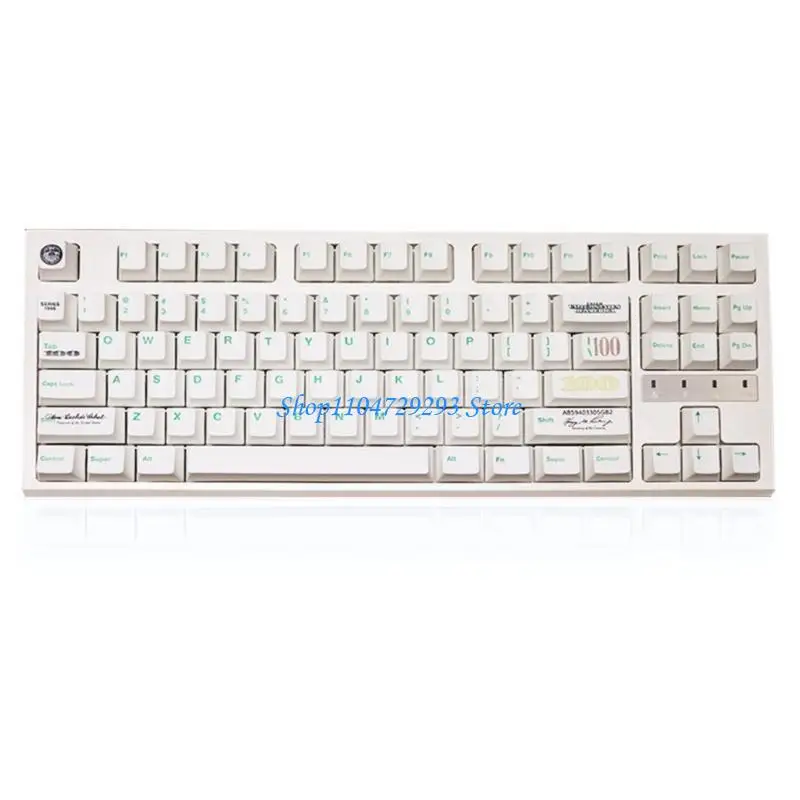 Y2GD 133Pcs PBT US Dollar Keycap Dye Sublimation Cover for Mechanical Keyboard
Y2GD 133Pcs PBT US Dollar Keycap Dye Sublimation Cover for Mechanical Keyboard