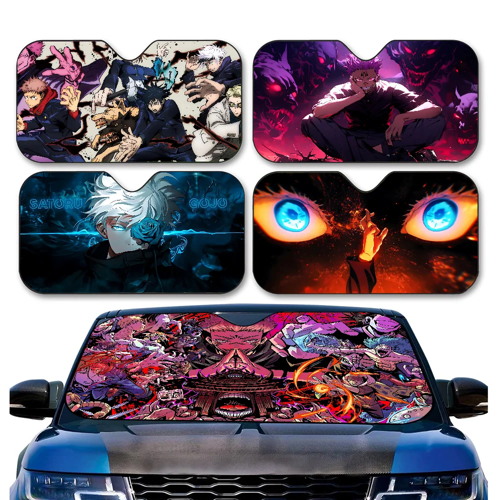 J-Jujutsu K-Kaisen Car Sun Shade Front Window Sunshade For Most Sedans SUV Blocks Max Uv Rays Keep Your Vehicle Cool
J-Jujutsu K-Kaisen Car Sun Shade Front Window Sunshade For Most Sedans SUV Blocks Max Uv Rays Keep Your Vehicle Cool