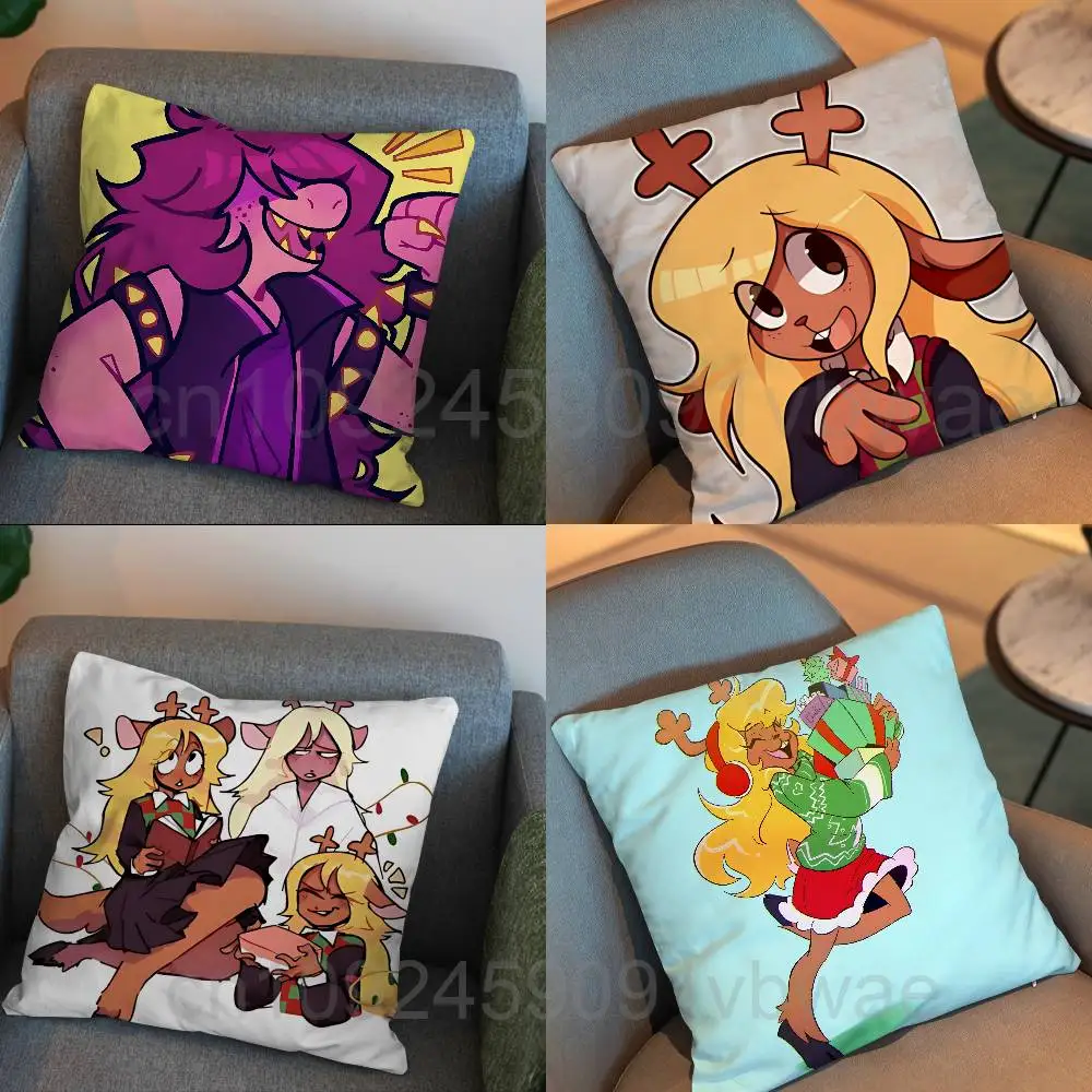 Noelle Holiday Deltarune Susie Pillow Case Office Cushions Suitable For Sofa Car Bedroom Decorative Cushion Cover
Noelle Holiday Deltarune Susie Pillow Case Office Cushions Suitable For Sofa Car Bedroom Decorative Cushion Cover