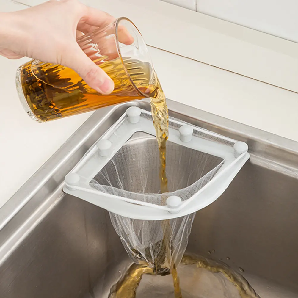 1Set Disposable Sink Strainer Mesh Kitchen Sink Filter Drain Strainer Fine Wire Mesh Plastic Drainage Filter for Food Waste
1Set Disposable Sink Strainer Mesh Kitchen Sink Filter Drain Strainer Fine Wire Mesh Plastic Drainage Filter for Food Waste