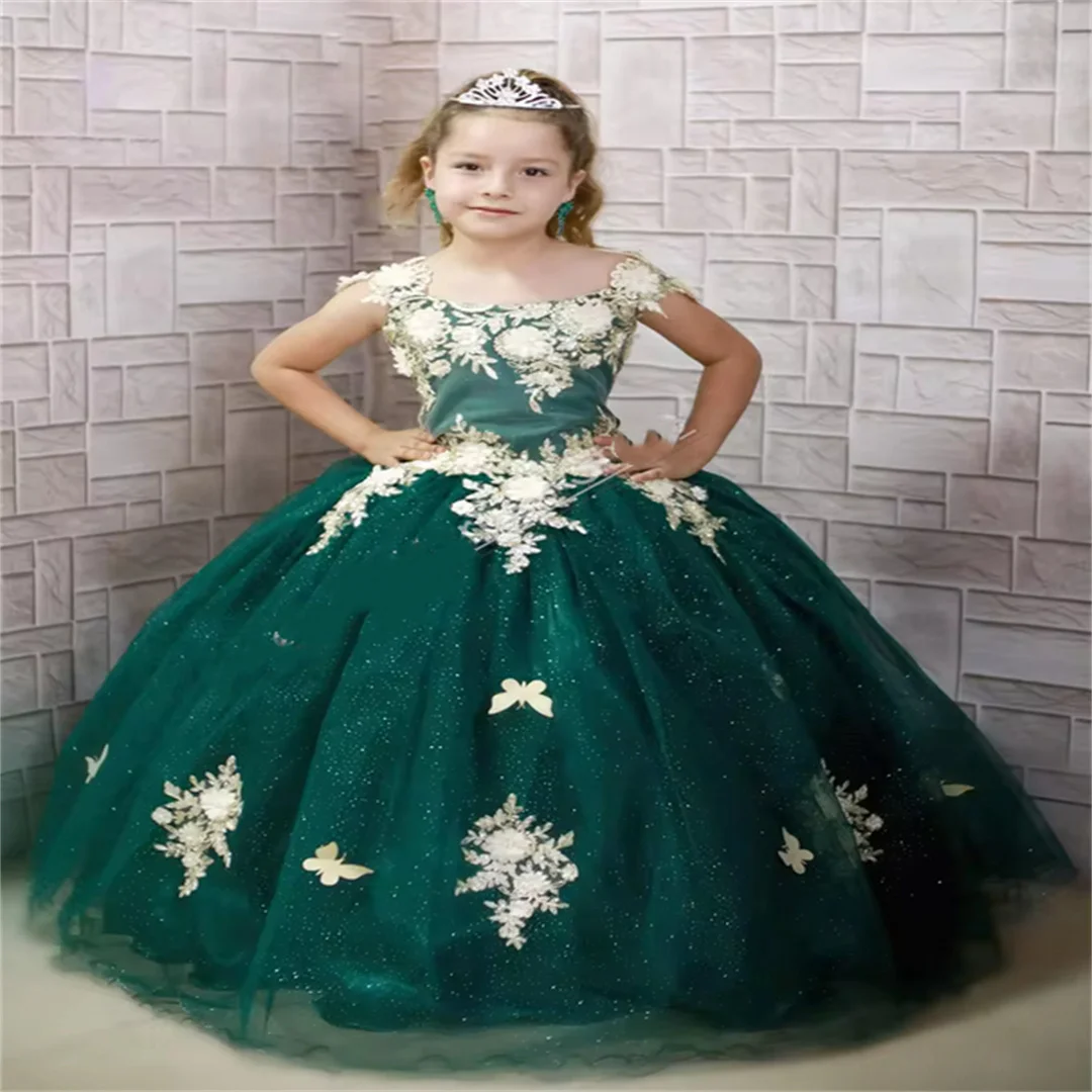 Emerald Green Flower Girl Dresses Fluffy Tulle Suitable for First Communion Birthday Prom Party Custom Girl Outfits
Emerald Green Flower Girl Dresses Fluffy Tulle Suitable for First Communion Birthday Prom Party Custom Girl Outfits