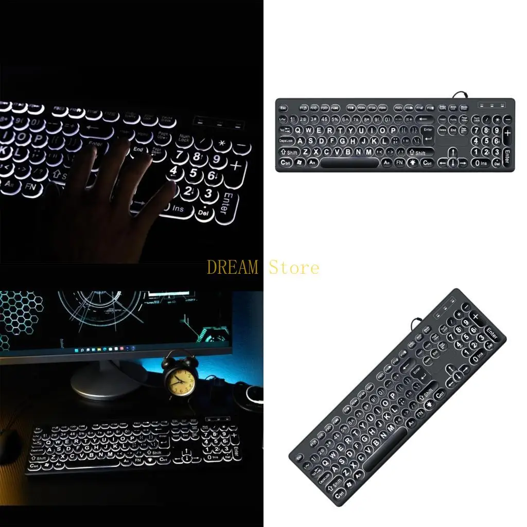 Large Font Print USB Cord Backlit Keyboards for Visually Impaired Beginner best sale
Large Font Print USB Cord Backlit Keyboards for Visually Impaired Beginner best sale