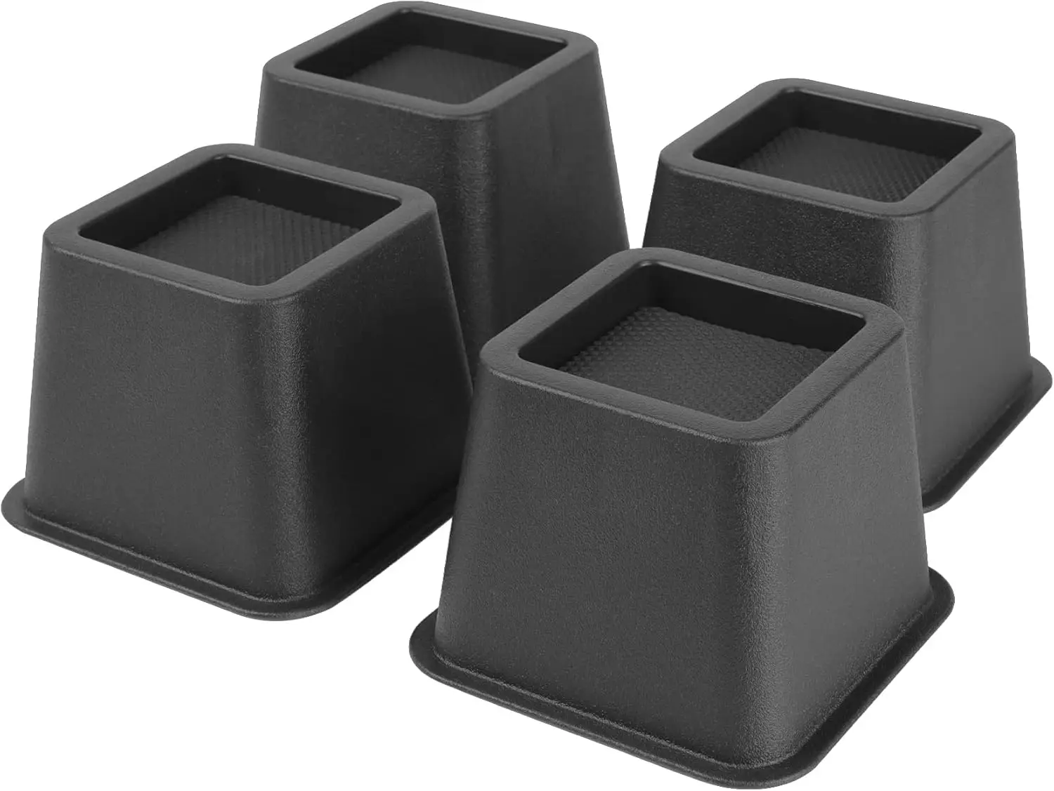Bed Risers 3 inch Heavy Duty Furniture Risers for Dorm Sofa Couch Great for Under Bed Storage Set of 4
Bed Risers 3 inch Heavy Duty Furniture Risers for Dorm Sofa Couch Great for Under Bed Storage Set of 4