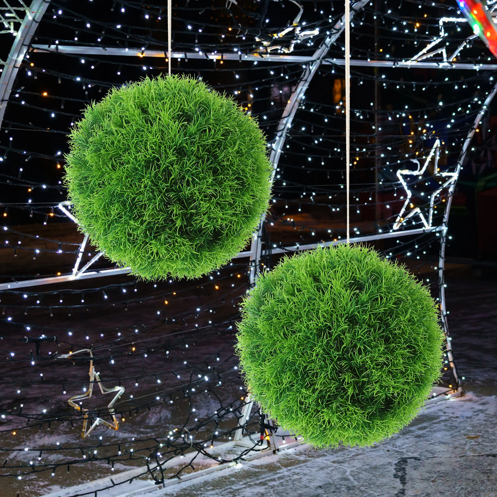 Artificial Topiary Ball 20x30cm Green Plant Decor Home Garden Hanging Ornament Grass Pendants Ceiling Adornments Fake
Artificial Topiary Ball 20x30cm Green Plant Decor Home Garden Hanging Ornament Grass Pendants Ceiling Adornments Fake