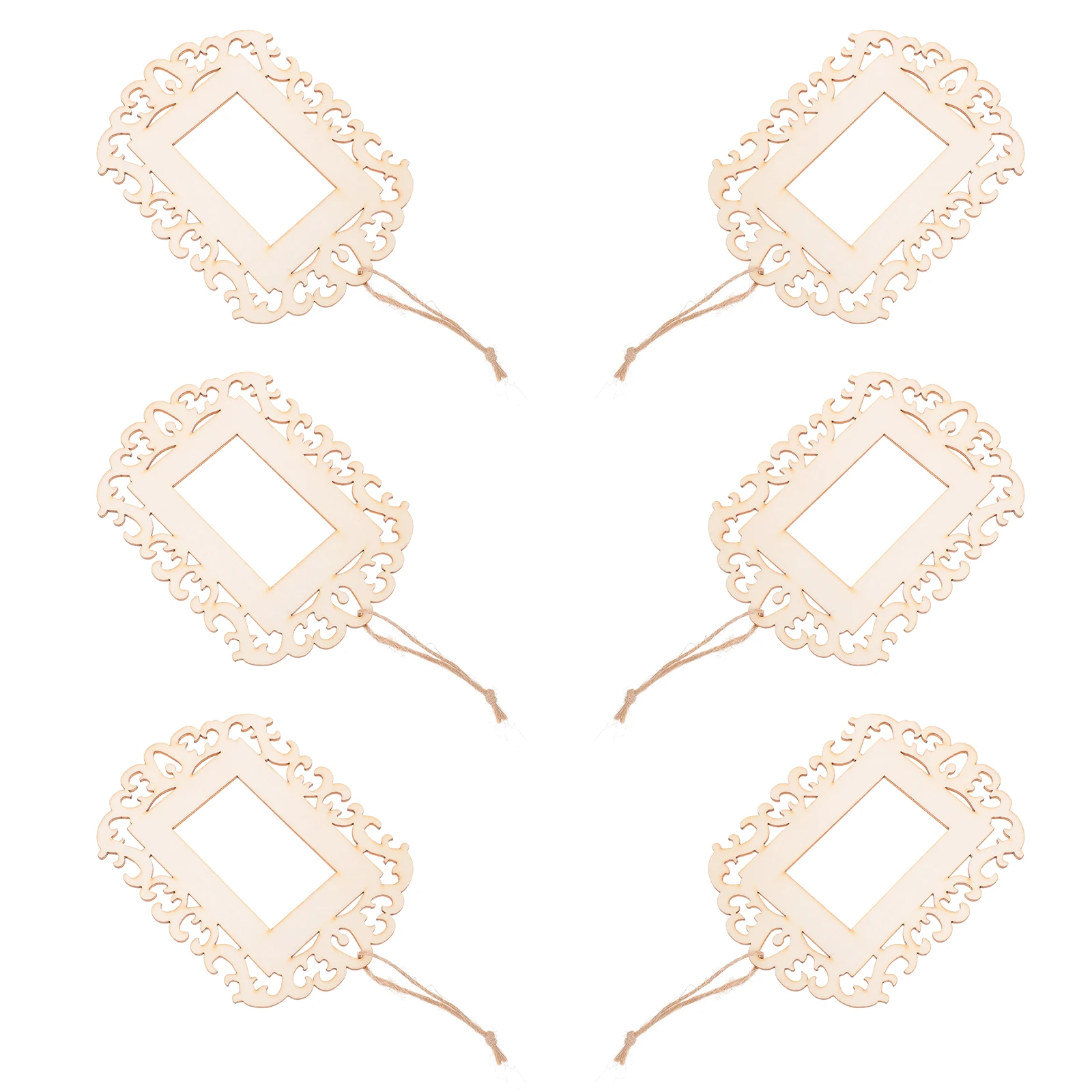 12 Pcs Wooden Photo Frame Pendant Picture Craft Coat Hanger Ornaments Unfinished Pendants Uncolored
12 Pcs Wooden Photo Frame Pendant Picture Craft Coat Hanger Ornaments Unfinished Pendants Uncolored