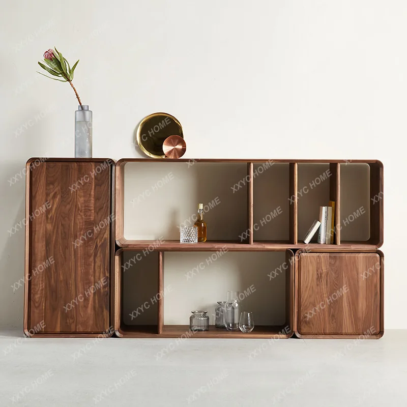 L black walnut solid wood combined cabinet modern simple locker Living room, bedroom storage cabinet
L black walnut solid wood combined cabinet modern simple locker Living room, bedroom storage cabinet