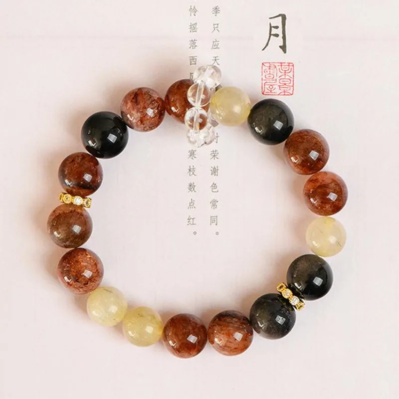 Handmade Obsidian and Crystal Beaded Bracelet – Natural Stone Healing Jewelry for Men & Women Protection Energy Chakra Bracelet
Handmade Obsidian and Crystal Beaded Bracelet – Natural Stone Healing Jewelry for Men & Women Protection Energy Chakra Bracelet
