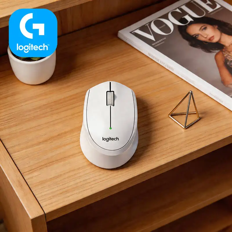 Logitech M330 Ergonomic Wireless Mouse 2.4GHz Silent Click USB Nano Receiver Plug Play Firm for Windows Mac Linux PC Desk
Logitech M330 Ergonomic Wireless Mouse 2.4GHz Silent Click USB Nano Receiver Plug Play Firm for Windows Mac Linux PC Desk