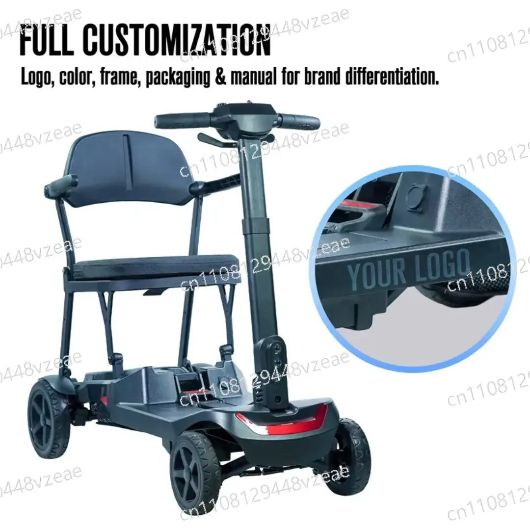 Intelligent Folding Electric Scooter Household Travel Electric Four-wheeler Elderly Scooter Travel
Intelligent Folding Electric Scooter Household Travel Electric Four-wheeler Elderly Scooter Travel