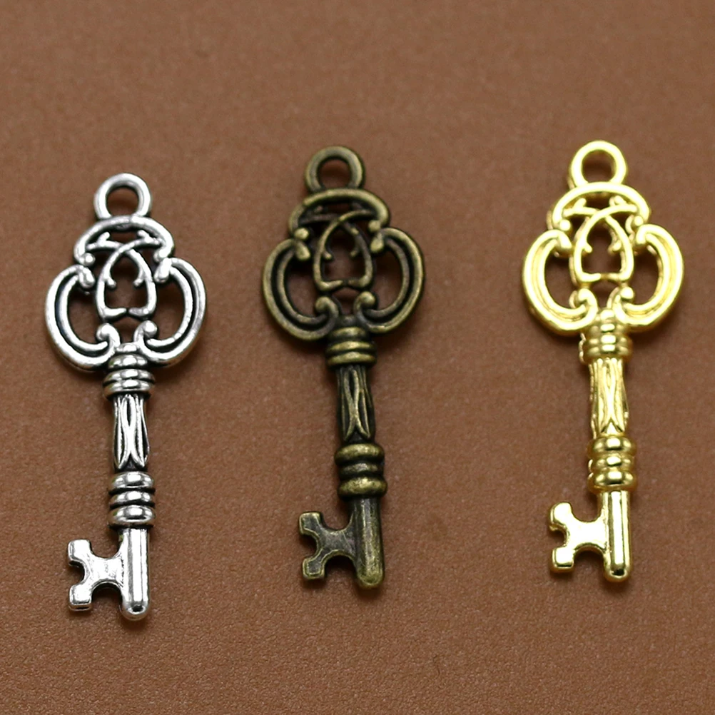 20pcs Alloy Hollow out Key Pendants Charms DIY Jewelry Making Accessory for Necklace Bracelet (Bronze)
20pcs Alloy Hollow out Key Pendants Charms DIY Jewelry Making Accessory for Necklace Bracelet (Bronze)