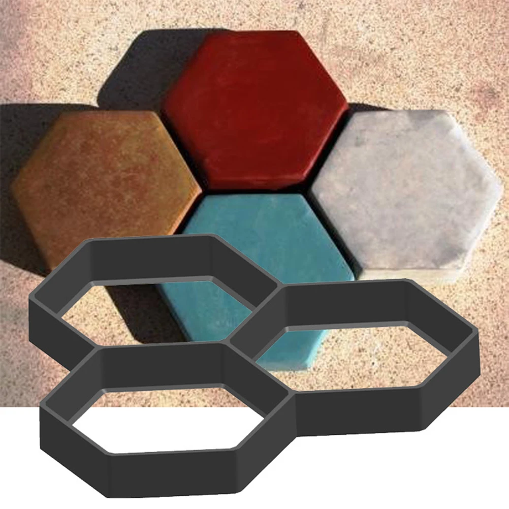 2Pcs Brick Mold for Garden Path Paving Cement Tile DIY Floor Mould Hexagon Reusable Plastic Landscaping Decor Stone Style Garden
2Pcs Brick Mold for Garden Path Paving Cement Tile DIY Floor Mould Hexagon Reusable Plastic Landscaping Decor Stone Style Garden