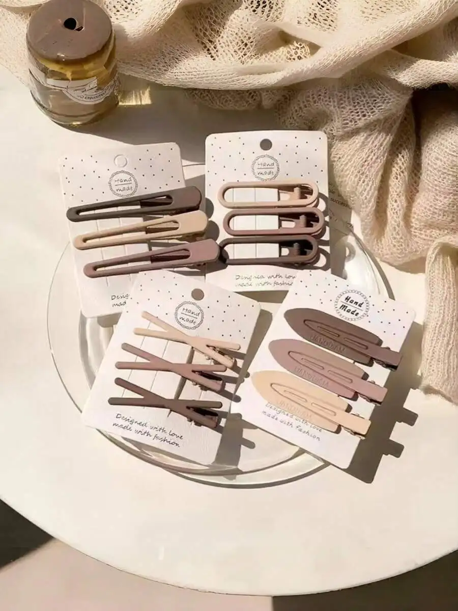 24Pcs Minimalist Matte Hair Clips For Women – Short Hair Styling, Daily Outfit Accessory, Valentine’s Day Gift, School Use
24Pcs Minimalist Matte Hair Clips For Women – Short Hair Styling, Daily Outfit Accessory, Valentine’s Day Gift, School Use