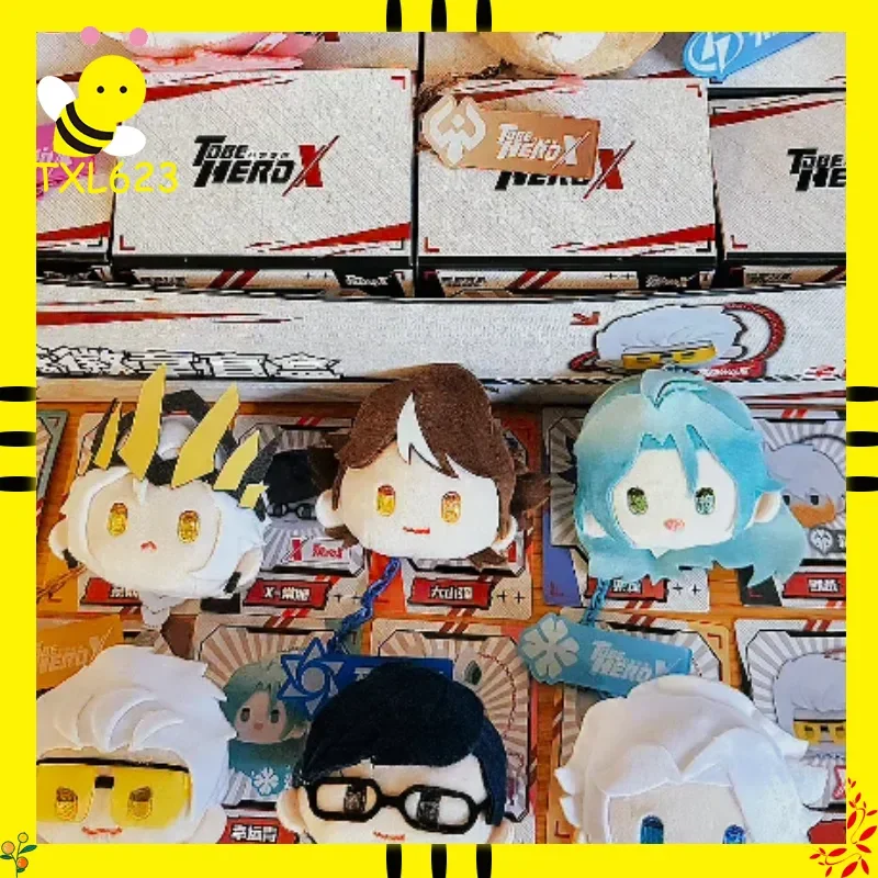 Серия плюшевых значков с изображением персонажей аниме-подлинная анимационная игрушка Hero X для коллекции и украшения, подарок-сюрприз на день рождения
Серия плюшевых значков с изображением персонажей аниме-подлинная анимационная игрушка Hero X для коллекции и украшения, подарок-сюрприз на день рождения