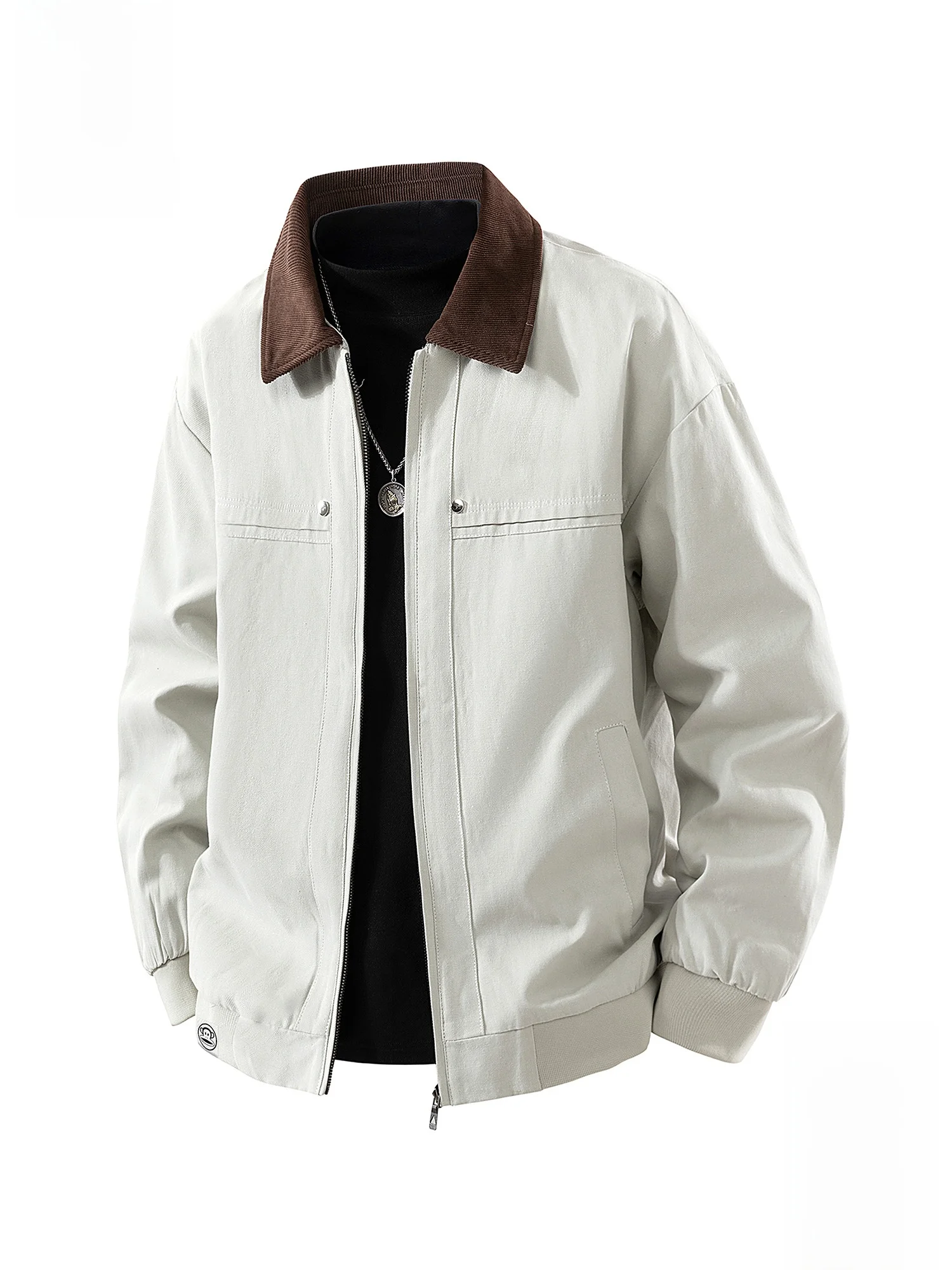 Мужская свободная повседневная куртка Paul Frank Leisure Monkey Flip Collar Workwear из чистого хлопка с цветными вставками для весны
Мужская свободная повседневная куртка Paul Frank Leisure Monkey Flip Collar Workwear из чистого хлопка с цветными вставками для весны