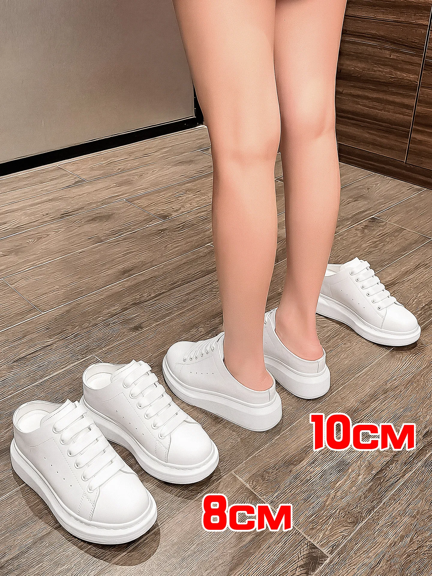 ZJR 10cm Height Increase Mules Women Platform Wedge Shoes Slip on Sneaker Mules Backless Sneakers 8cm Elevator Shoe Lightweight
ZJR 10cm Height Increase Mules Women Platform Wedge Shoes Slip on Sneaker Mules Backless Sneakers 8cm Elevator Shoe Lightweight