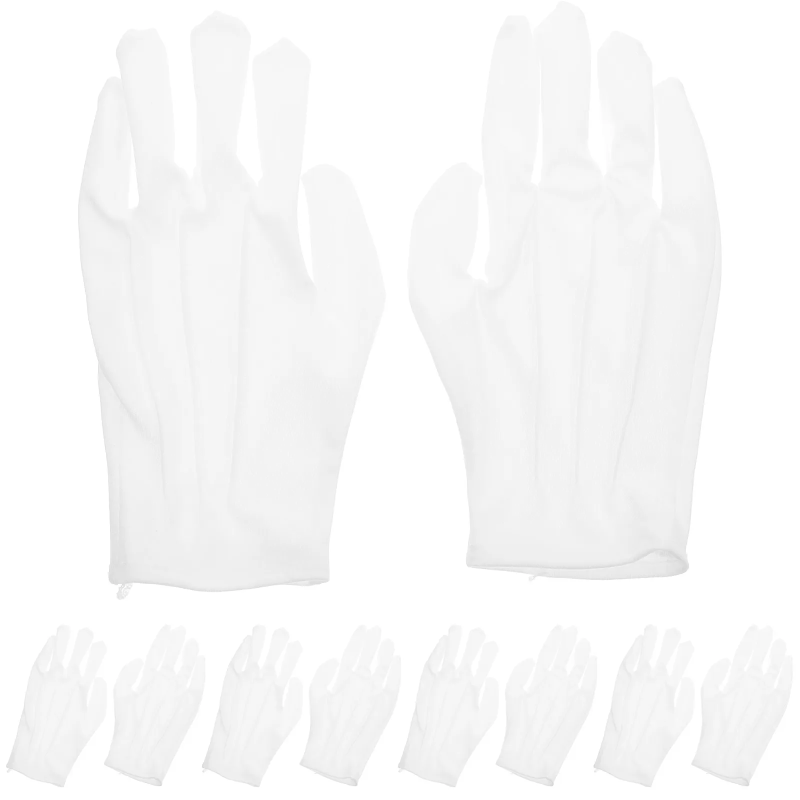 10Pairs Dustproof Breathable Comfortable Protective Gloves for Jewelry Handling Performance Ceremonial Use
10Pairs Dustproof Breathable Comfortable Protective Gloves for Jewelry Handling Performance Ceremonial Use
