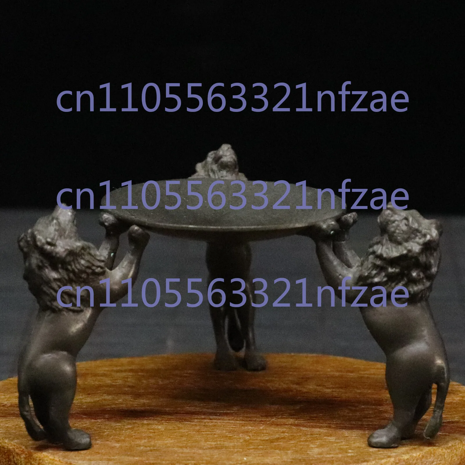 Редкая китайская медная изысканная статуя льва ручной работы с тремя ножками
Редкая китайская медная изысканная статуя льва ручной работы с тремя ножками